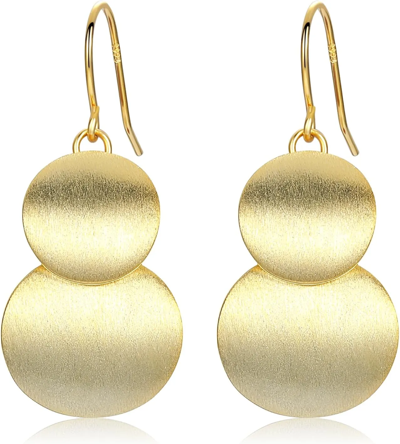 18K Gold Plated Dangle Earrings for Women, Gold Drop Dangling Earrings Hypoallergenic Jewelry Gift