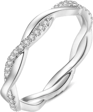 2CT Pear Shaped Engagement Rings for Women Teardrop Sterling Silver Rings with 18K White Gold Plated Cubic Zirconia Wedding Rings for Women Promise Rings for Her