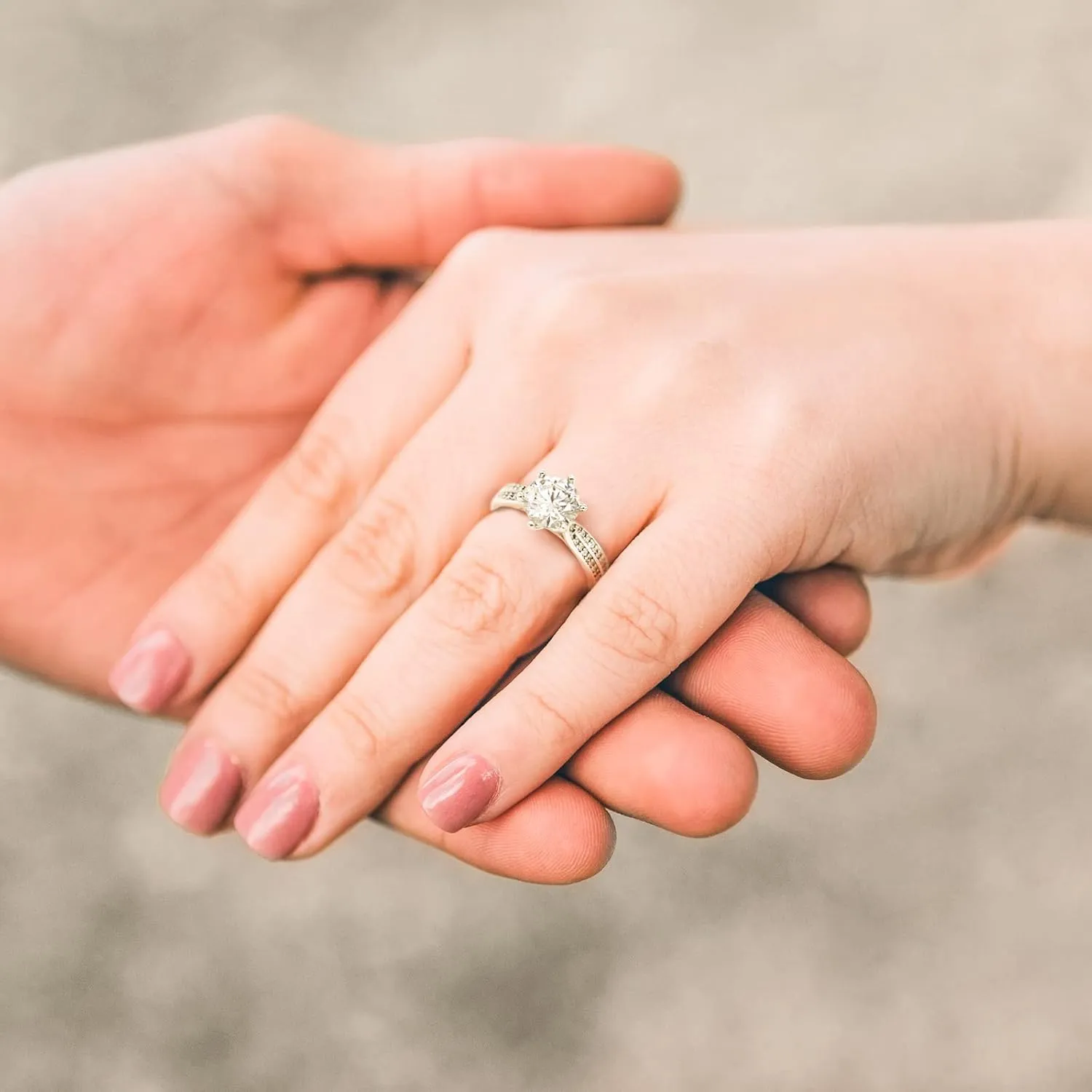 ABSOLUTE Moissanite Rings for Womens Engagement Rings Gift For Her Rings 925 Sterling Silver Rings And Anniversary With Certificate Mossinate Rings for Women