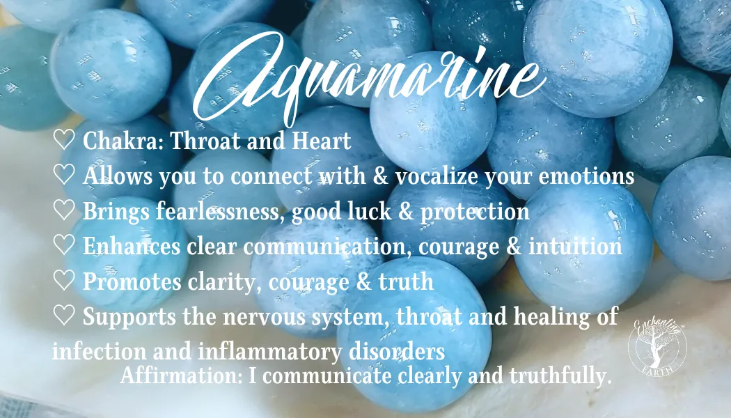 Aquamarine Micro Faceted Choker/Layering Necklace for Calm Communication