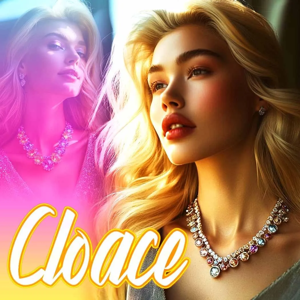 CLOACE Rhinestone Choker Necklace Diamond Row Necklaces Sparkly Crystal Necklace Chain Jewerly Prom Accessories for Women