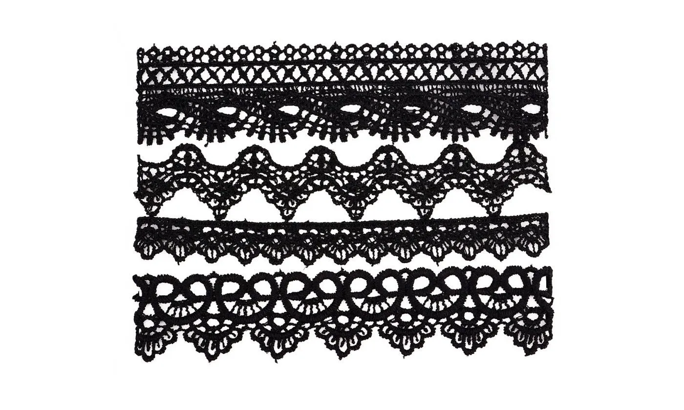 Cloth Lace Tattoo Choker Necklace For Women