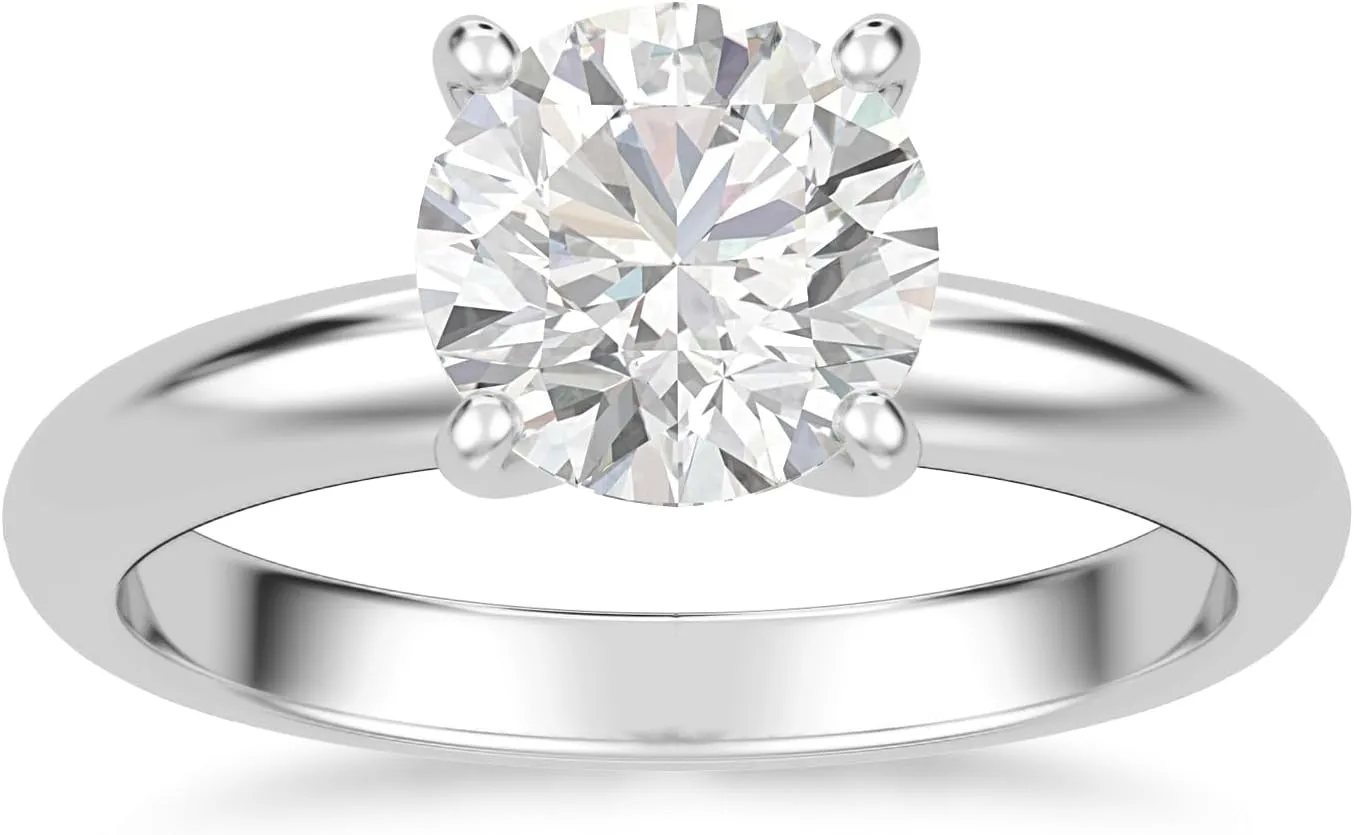 EternalDia Lab Grown Diamond Engagement Ring For Women IGI Certified Ultra Premium Colorless Diamond D-E/VVS 14K Gold Wedding and Solitaire Ring 1 Ct & 2 carat Womens Jewelry