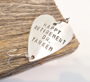 Fishing Retirement Gift for Doctor Retirement Gift Idea Dr. Retirement Gift Men Early Retirement Teacher Gift Retiring Boss Party Favor Lure