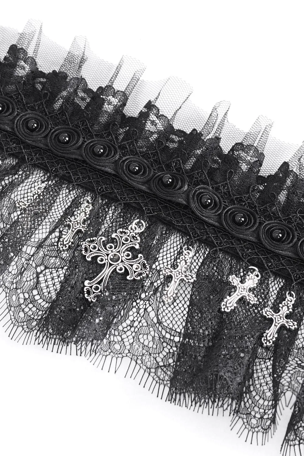 Ghost Medium Gothic Lace Collar