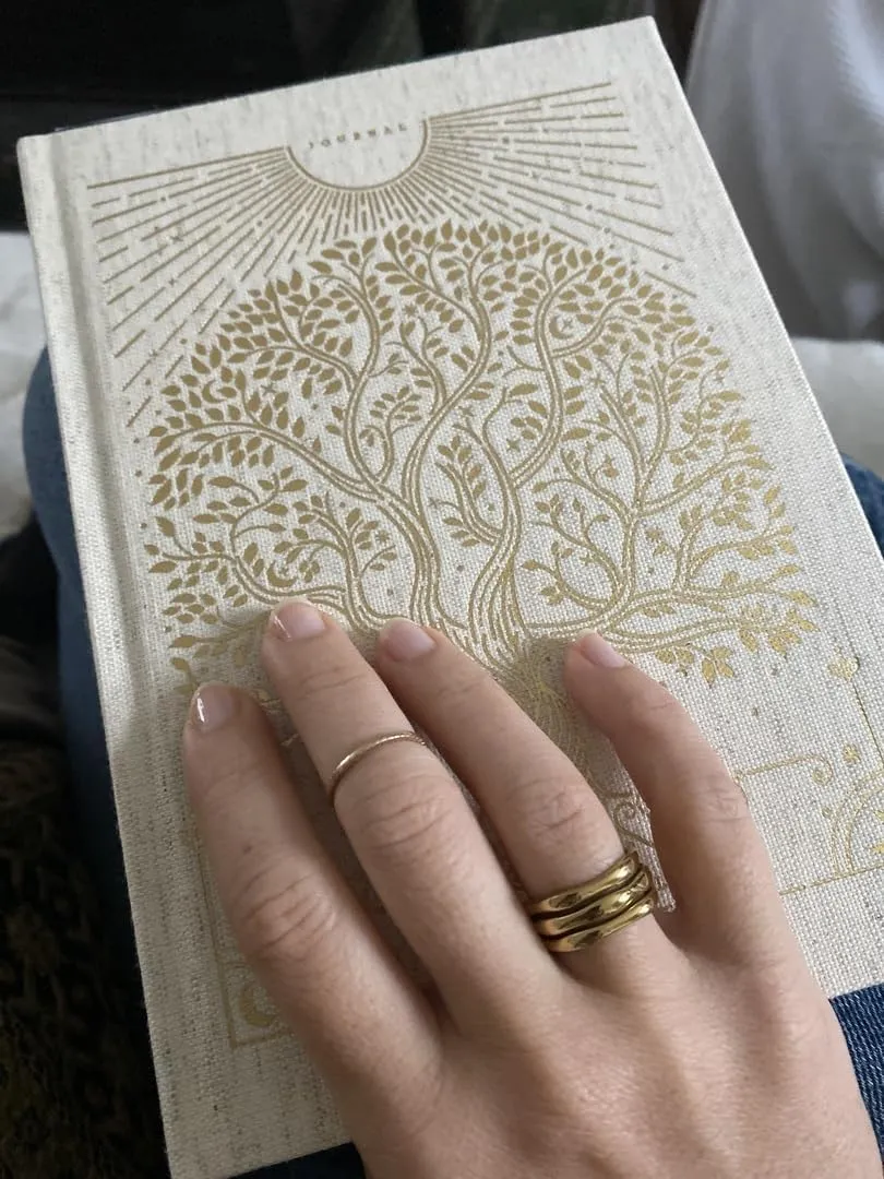 Gold Ring for Women - Gold Plated Stacking Waterproof & Sweatproof Jewerly Ring - Everday Non Tarnish Cute Fashion Circle Rings