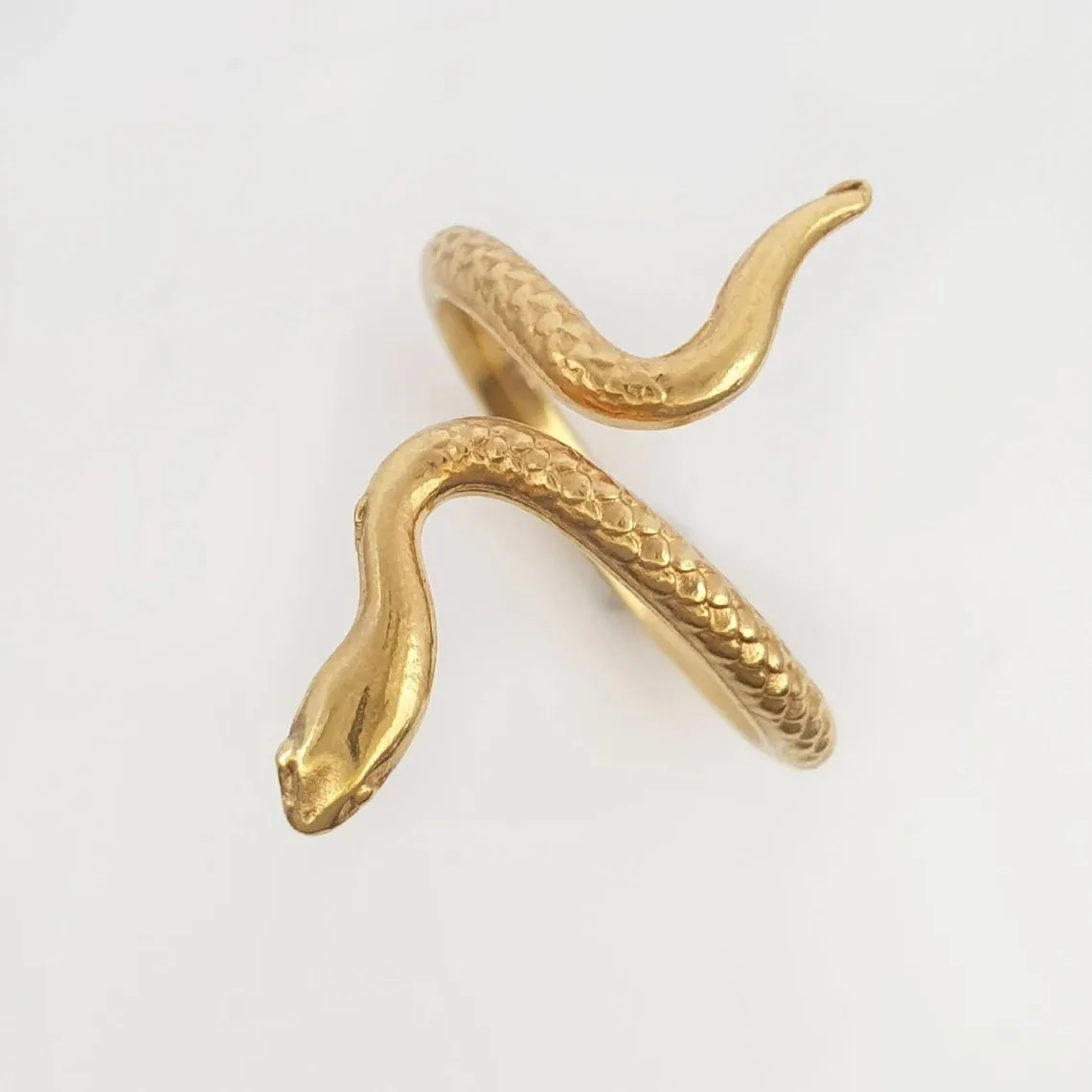 Gold Snake Ring