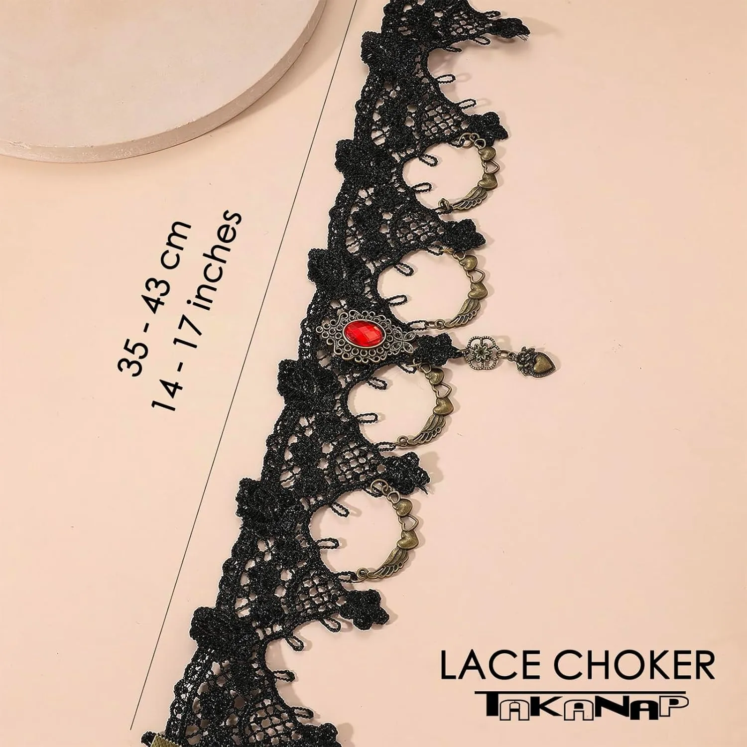 Gothic Artificial Leather Choker;Punk Rock Necklace;Gothic Metal Chain Alternative Fashion Accessory;Rock and Roll Rebel Collar;Unique Punk Necklace for Man Women