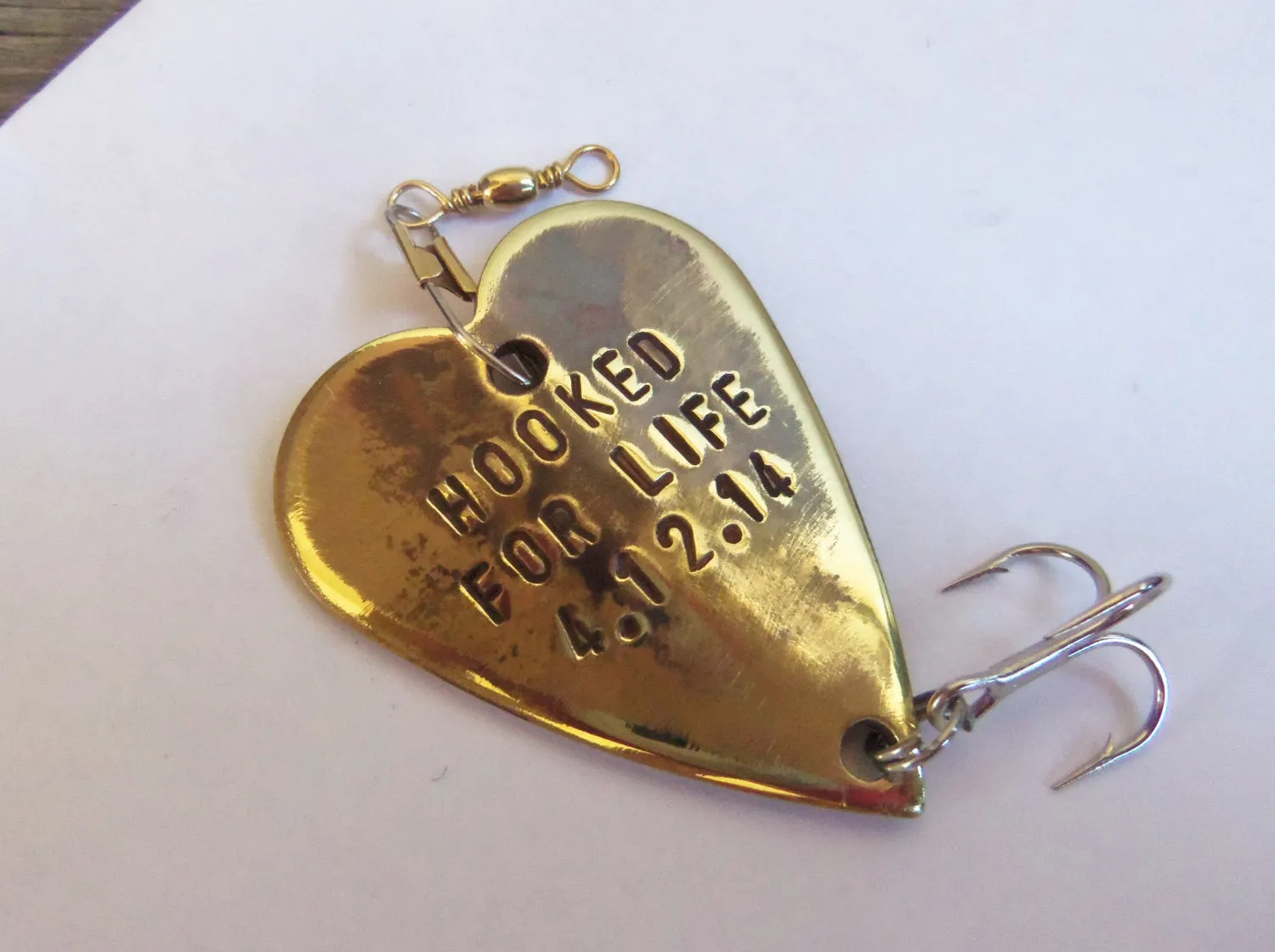 Groom Gift for Husband Fishing Lure Gift for Man Custom Gift Fishing Gift Personalized Small Gift Gift under 35 Gift under 40 Gift under 50