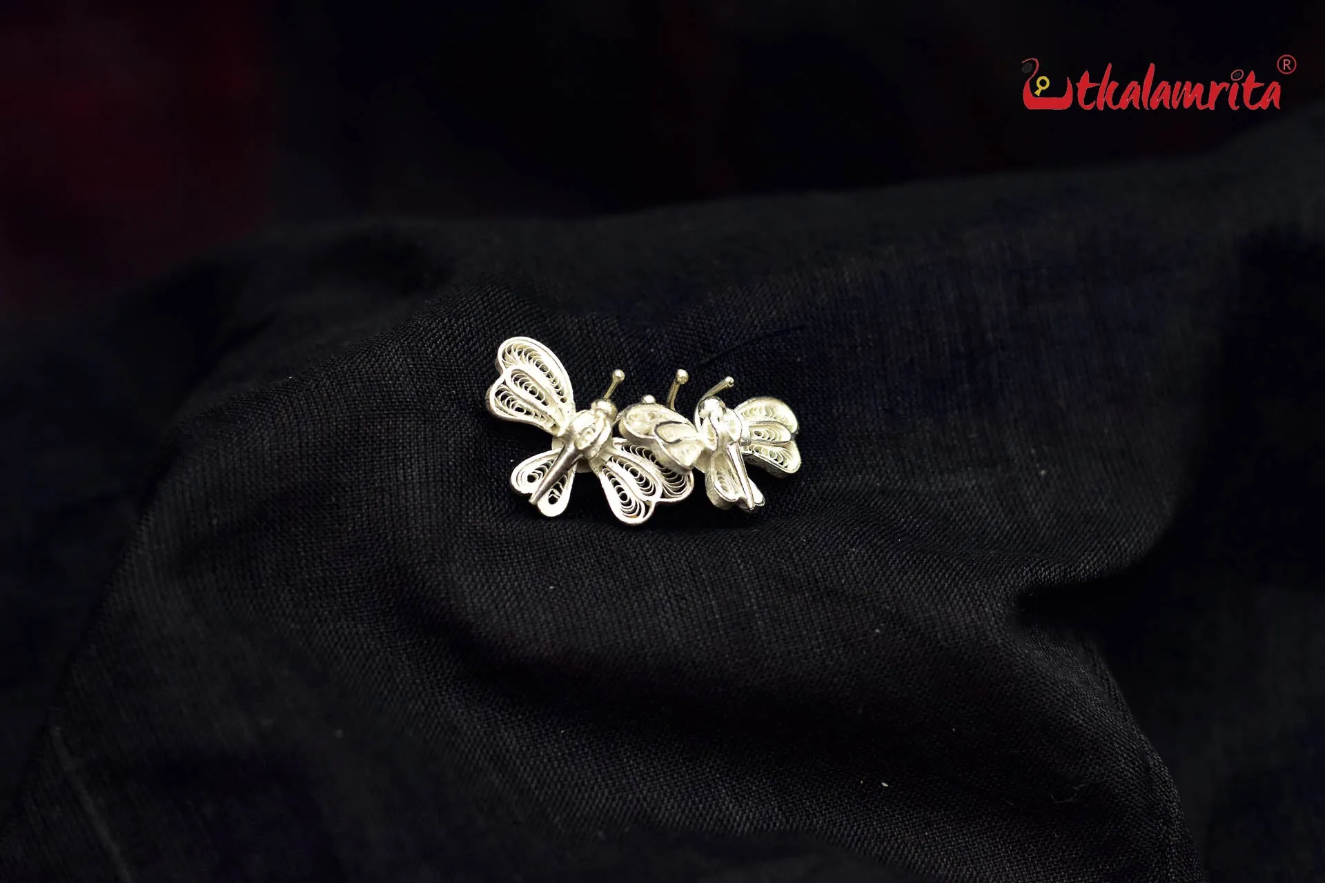 Intricate Body Butterfly Filigree Studs (Earring Tops)