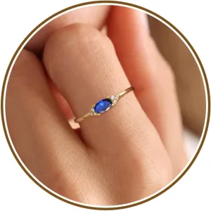 JSJOY Mothers Day Jewelry Gifts Birthstone Rings for Women Diamond Emerald Rings Birthday Gifts