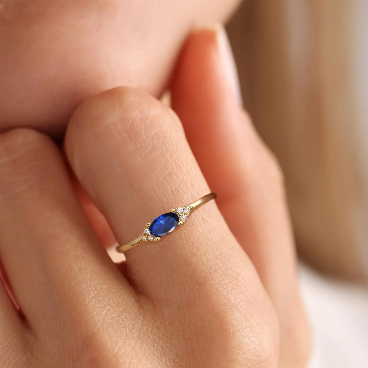 JSJOY Mothers Day Jewelry Gifts Birthstone Rings for Women Diamond Emerald Rings Birthday Gifts