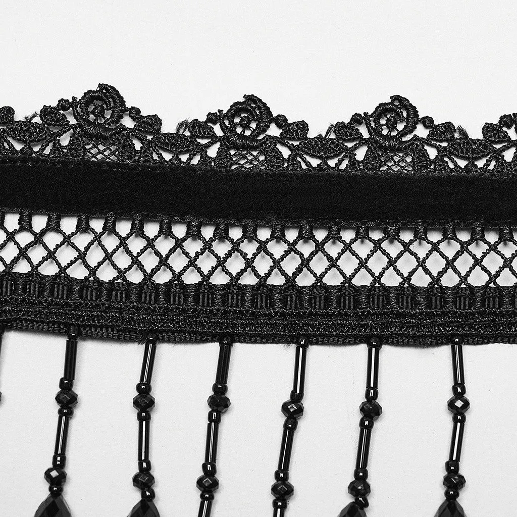 Nightshade - Gothic Bead Choker