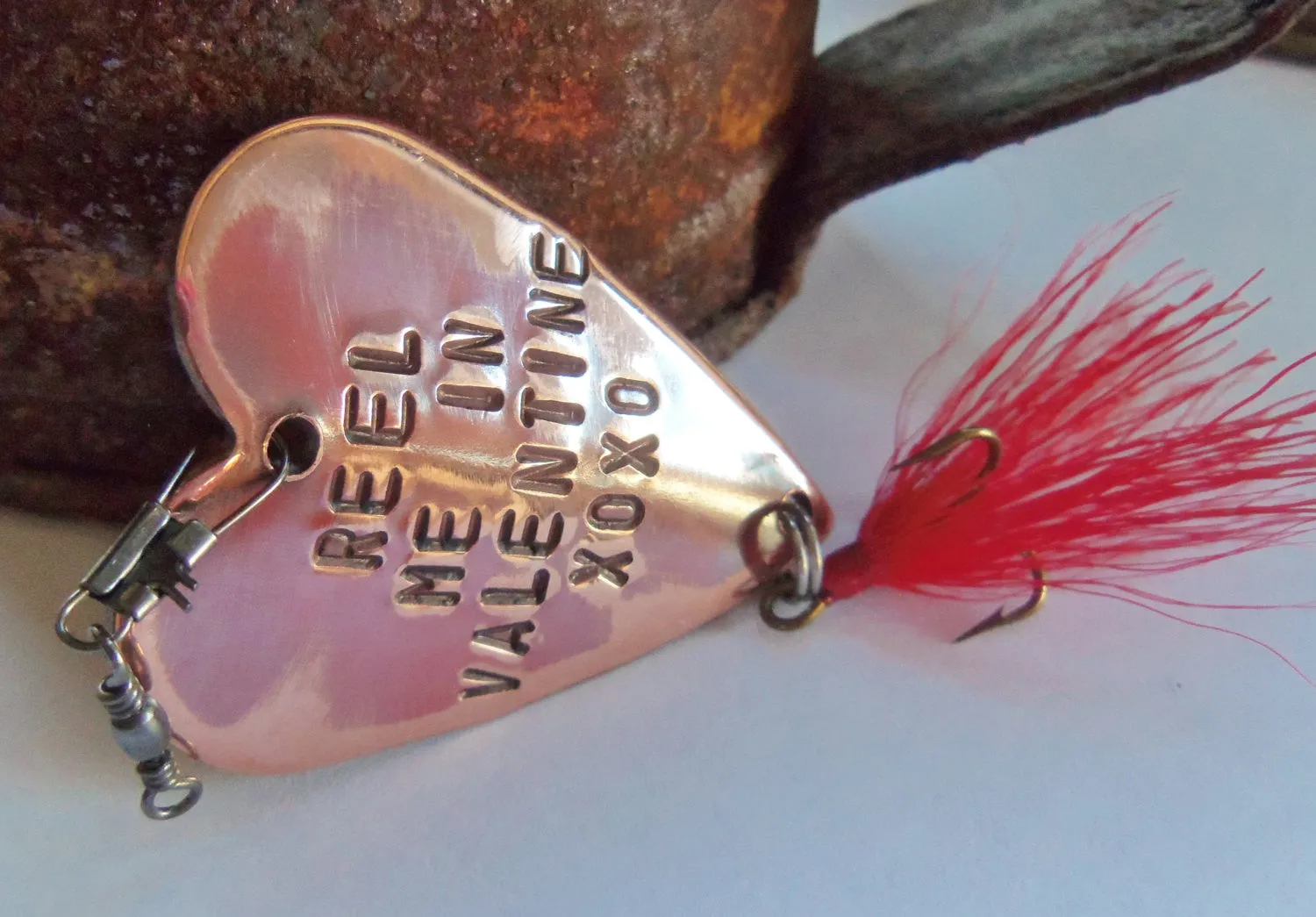 Personalized Valentine for Men Valentine's Day Gift for Guy Custom Gifts for Husband Be My Valentine For Girlfriend Couple Gift Fishing Lure