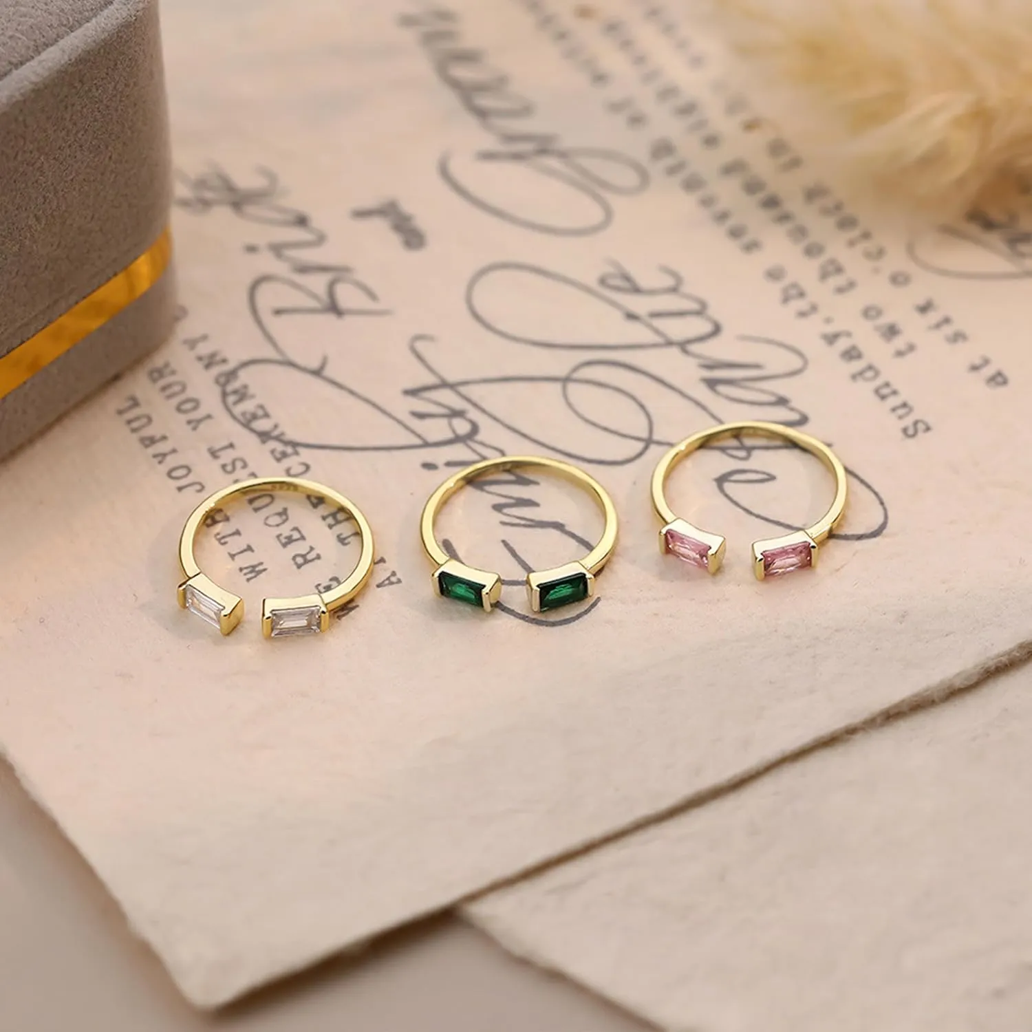 Roe Dolph Birthstone Rings for Women Gold Birthstone Ring Dainty 14K Gold Plated Stackable Birthstone Rings for Birthday Jewelry Gifts Ruby Thumb Pinky Rings July June August Birthstone Rings